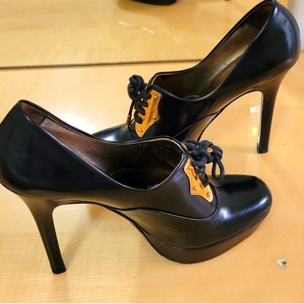 Gucci Heels Leather Vintage